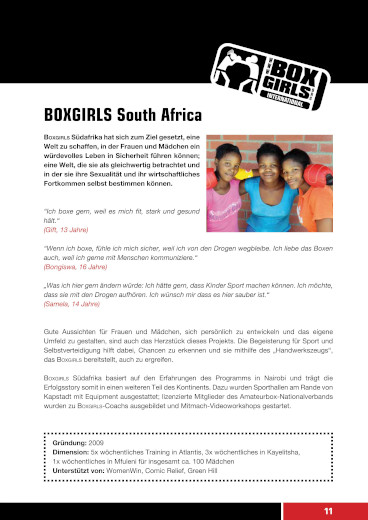 Boxgirls International Detail