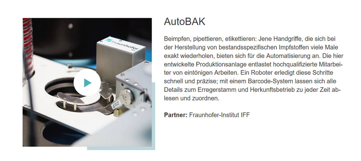 RIPAC-Labor Forschung AutoBAK